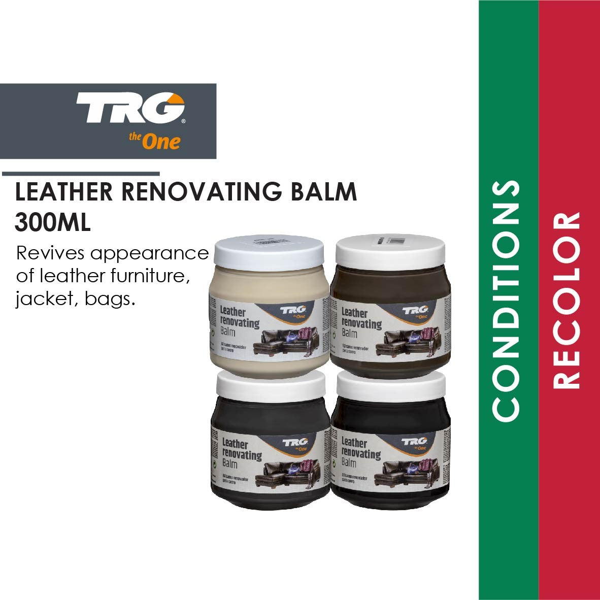 TRG LEATHER RENOVATING BALM 300 ml shoecare247