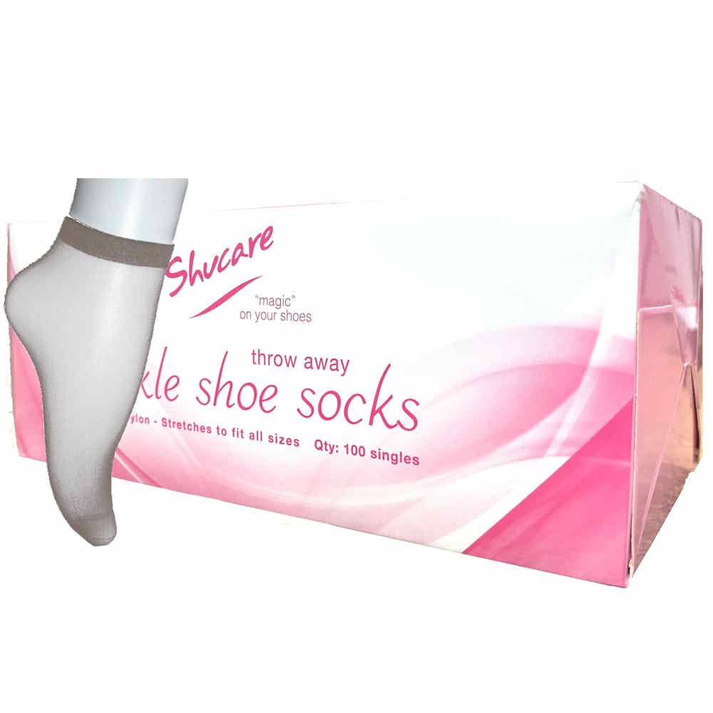 SHOE DOCTOR TRY ON ANKLE SOCKS x 100pr shoecare247