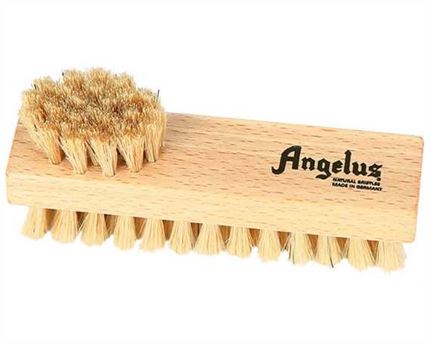 ANGELUS SHOE BRUSH DOUBLE SIDED POLISH BRUSH BLACK shoecare247