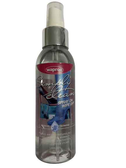 Waproo Simply Clean 125ml pump spray shoecare 247