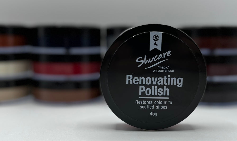 Shucare Renovating Polish - Various colors 45g shoecare247