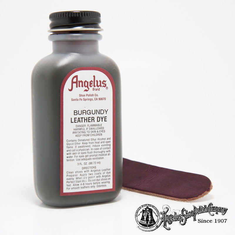 Angelus Leather Dye - Over 25 Colors to Choose From shoecare247