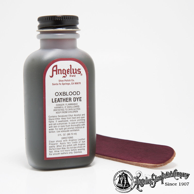 Angelus Leather Dye - Over 25 Colors to Choose From shoecare247