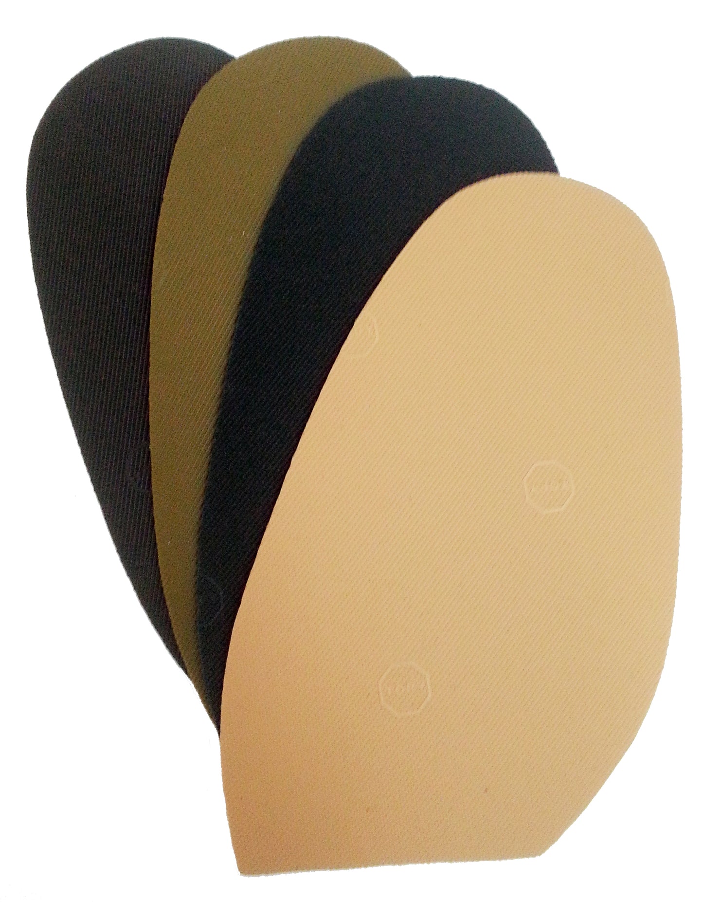 Topy Soles Rubber 1.5mm / 5 PAIR BULK PACK shoecare247