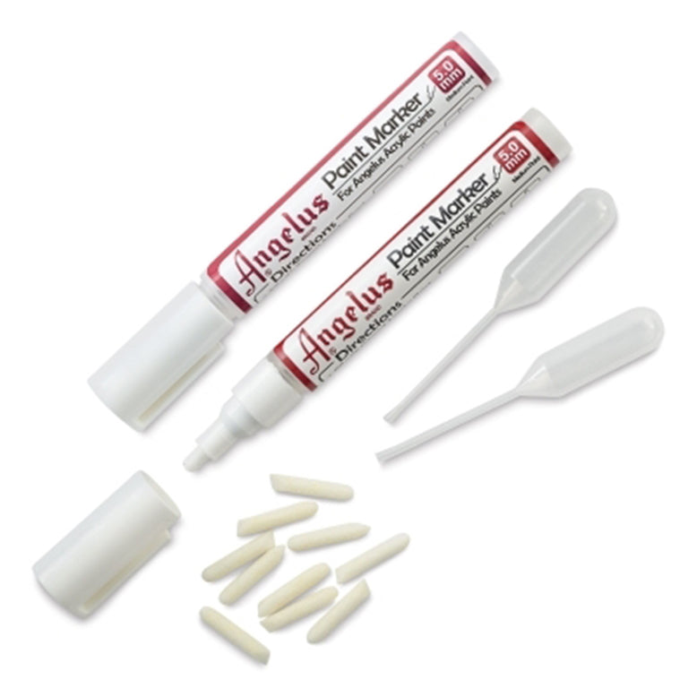 Angelus 14pc Paint Marker set to use with Acrylic paints shoecare247