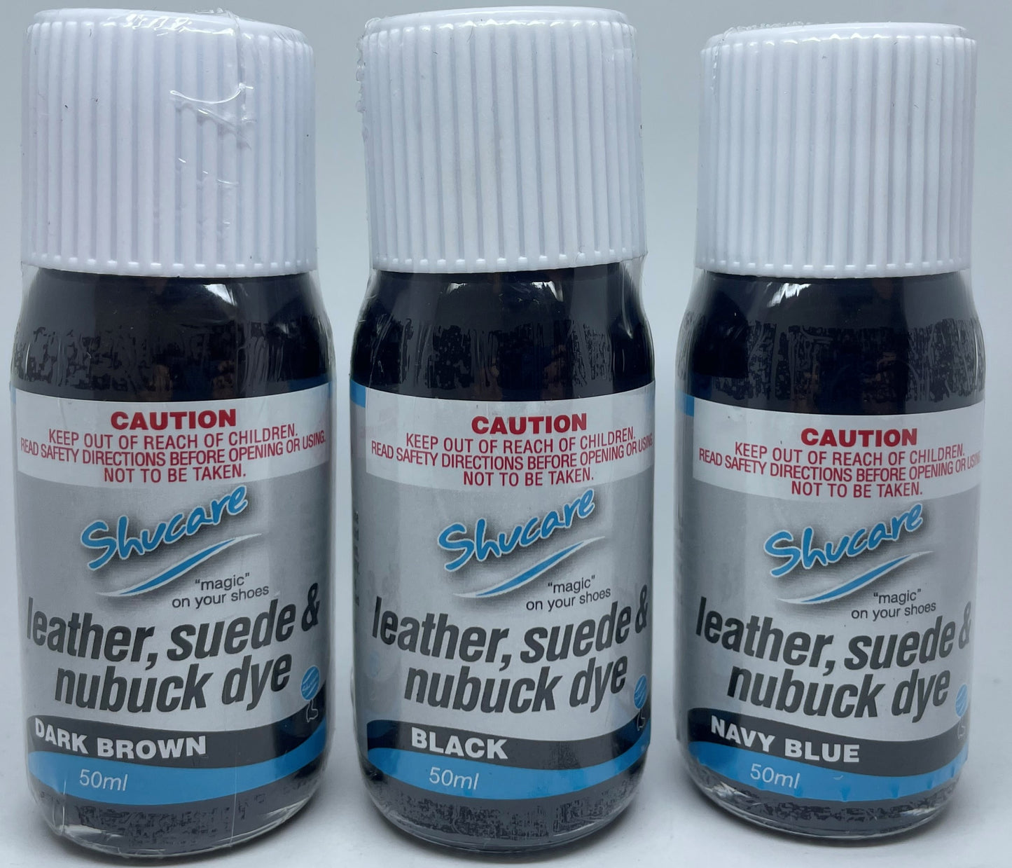 Shucare Leather, Suede & Nubuck Dye 50ml - 3 COLORS AVAILABLE shoecare247