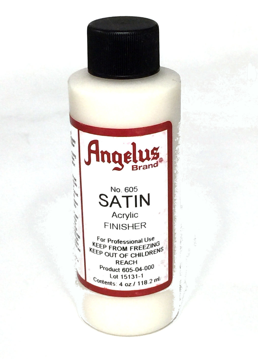 ANGELUS ACRYLIC FINISHERS LARGE 118ml For Use with Acrylic Paints shoecare247