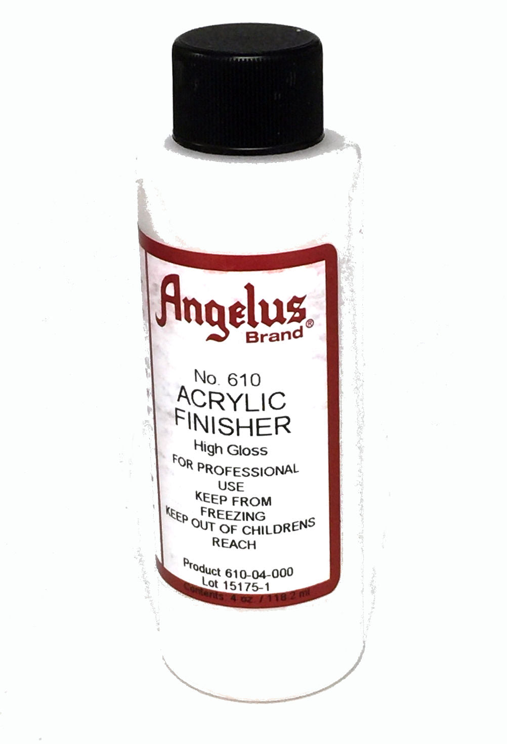 ANGELUS ACRYLIC FINISHERS LARGE 118ml For Use with Acrylic Paints shoecare247