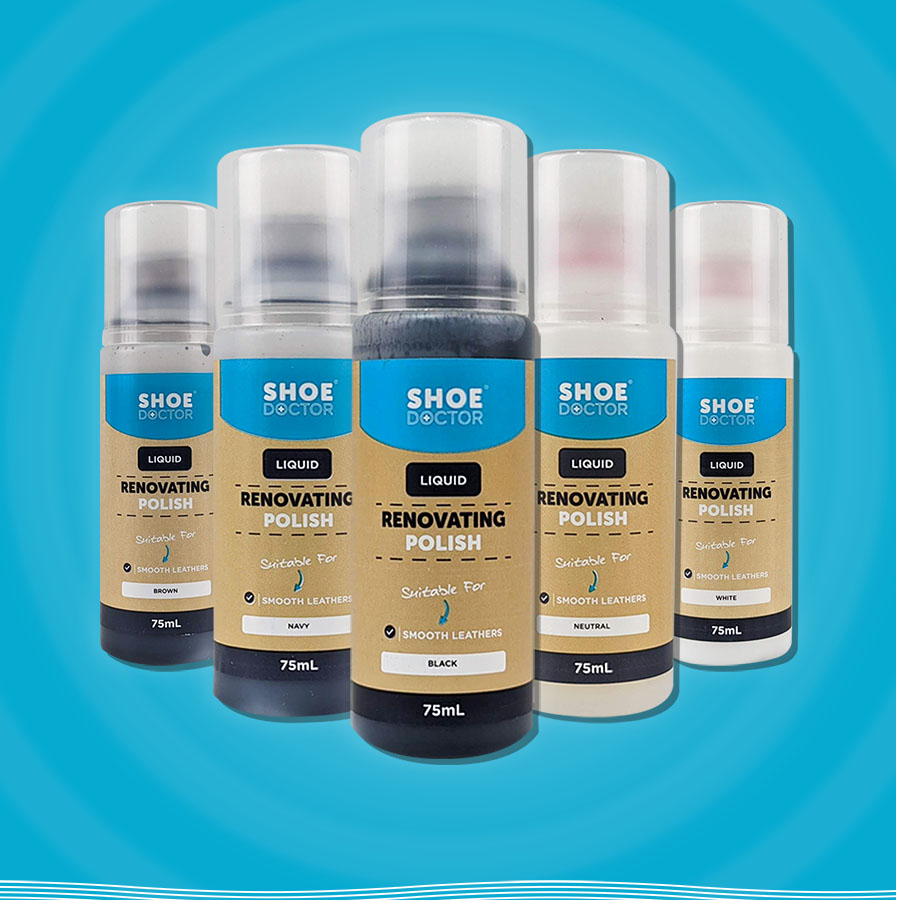 Shoe Doctor Liquid Renovating Polish 75ml - 5 colors shoecare247