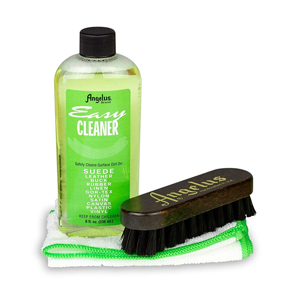 Angelus 3 PIECE Easy Cleaner Kit for use on Suede, Leather, Canvas & More shoecare247