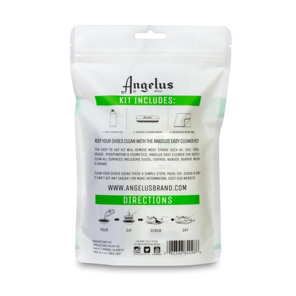 Angelus 3 PIECE Easy Cleaner Kit for use on Suede, Leather, Canvas & More shoecare247