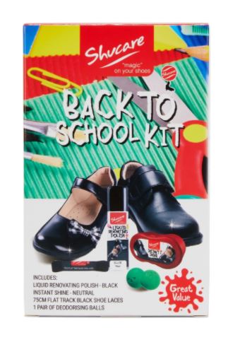 Shucare Back to School Kit - Black shoecare247