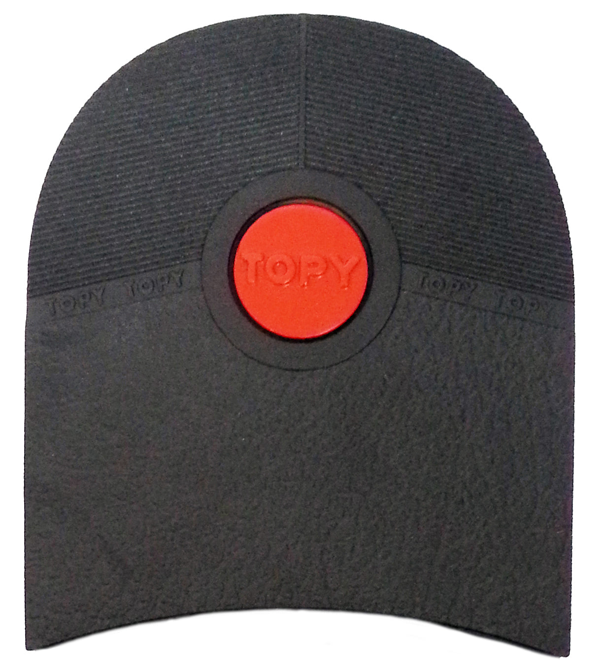 Topy 6mm Red Dot Heels 4 sizes Black & Brown shoecare247