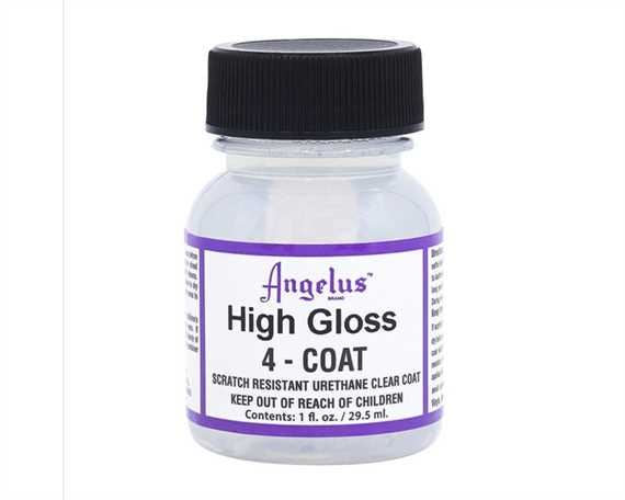 Angelus 4-Coat Leather Clear Coat Finisher 29.5ml- Scratch Resistant shoecare247