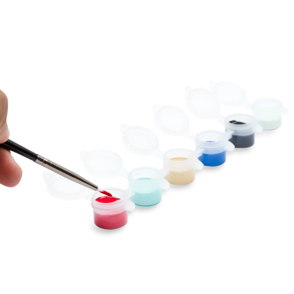 Empty Paint Cups - 6 cups x 1/6th Oz. per unit shoecare247