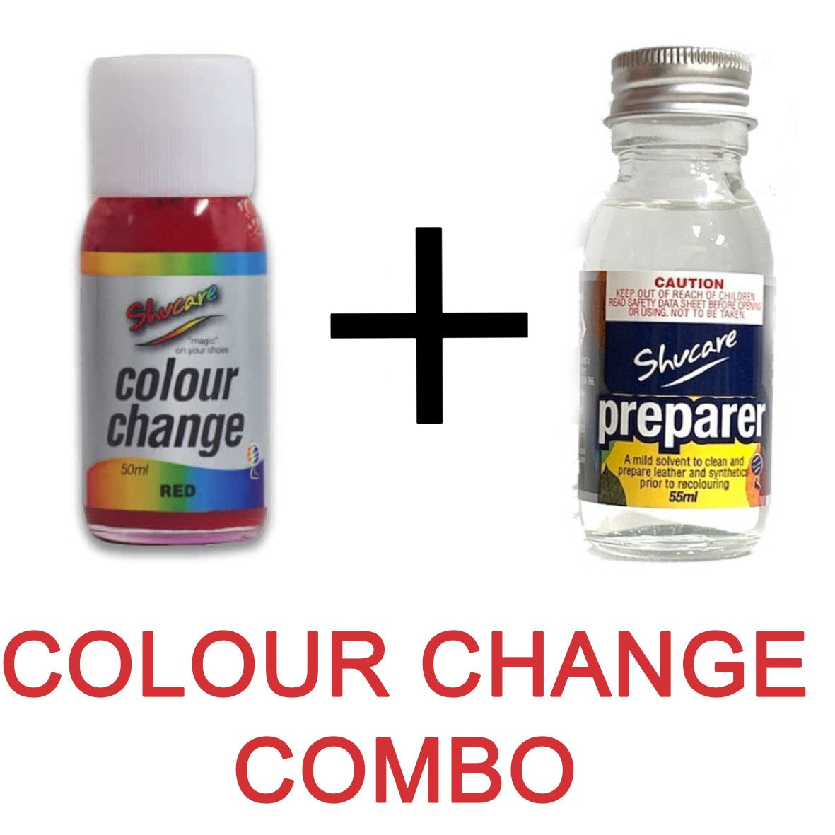 Shucare Shoe Paint Included Brush Colour Change for Leather & Synthetics 