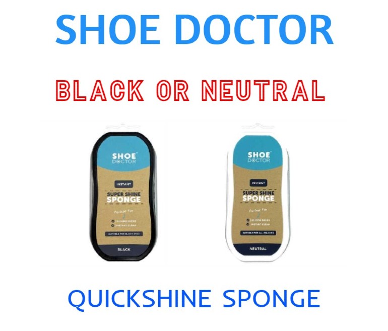 Shoe Doctor Instant / Quick Super Shine - SPONGE PAD - No Polish No Li –  shoecare 247