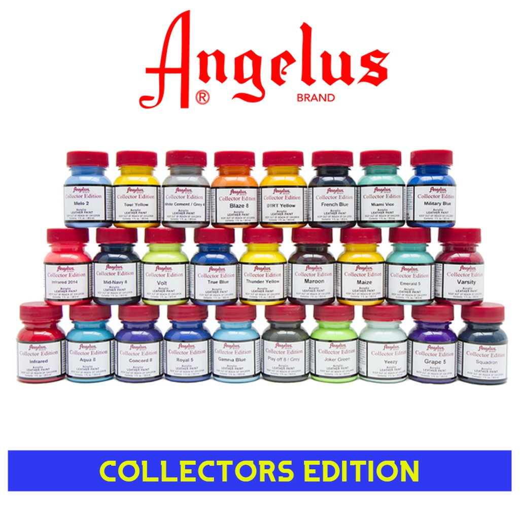 ANGELUS ACRYLIC PAINTS COLLECTORS EDITION- 29.5ml shoecare247