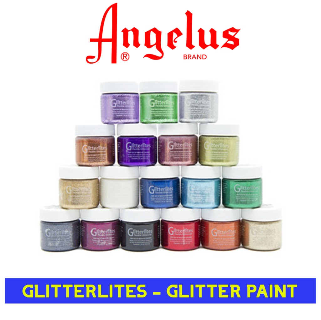ANGELUS GLITTERLITES - Glitter Paint - 29ml shoecare247