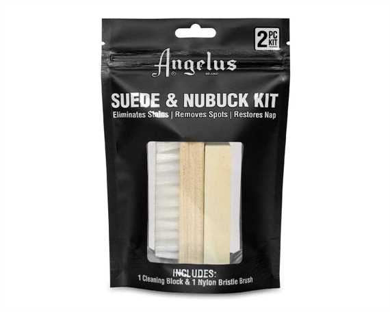 ANGELUS NUBUCK & SUEDE 2 PIECE CLEANING KIT shoecare247