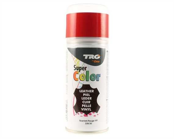 TRG LEATHER & SYNTHETIC COLOUR AEROSOL SPRAY 150ML shoecare247
