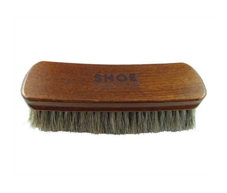 SHOE DOCTOR JUMBO SIZE SHOE BRUSH HORSE HAIR with WOODEN HANDLE shoecare247