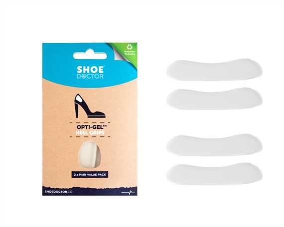 SHOE DOCTOR OPTI-GEL HEEL GRIPS x2 PR pack shoecare247