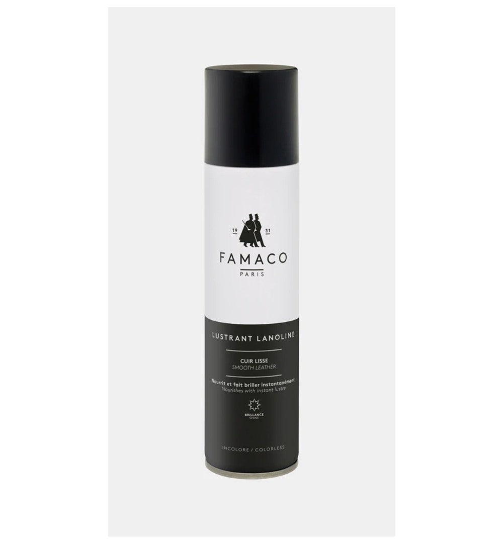 Famaco Lustrant Lanoline Neutral 250ml Spray shoecare247