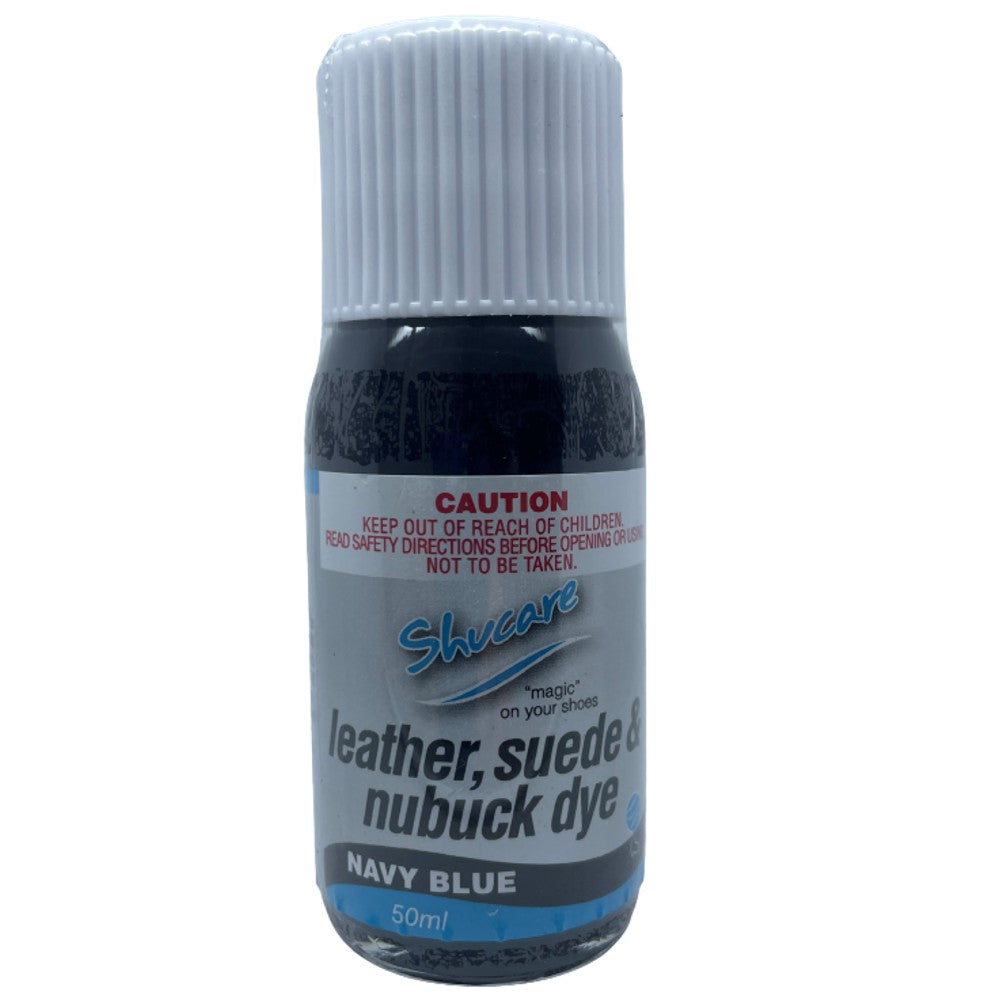 Shucare Leather, Suede & Nubuck Dye 50ml - Black Shucare