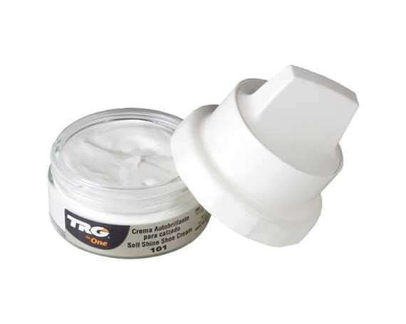 TRG SHOE POLISH INSTANT SHINE LEATHER CREAM WITH SPONGE APPLICATOR- WIPE & SHINE shoecare247