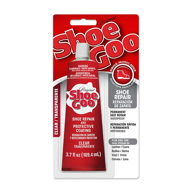 Shoe repair adhesive for flexible footwear repairs