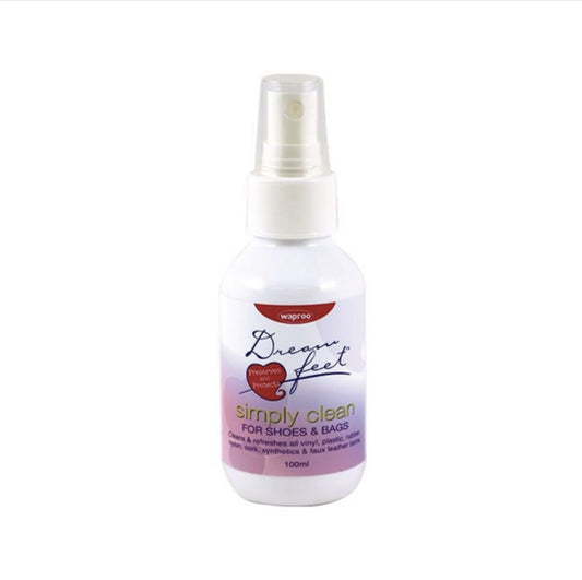 Waproo Simply Clean 100ml pump spray for shoes & Bags shoecare 247