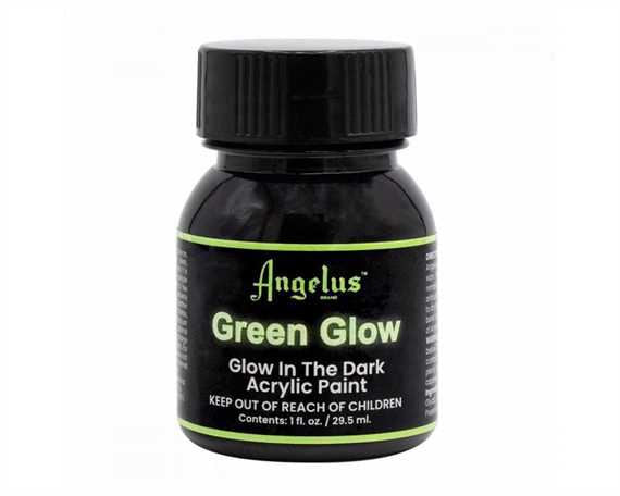 ANGELUS GREEN GLOW IN THE DARK PAINT 29ML shoecare247