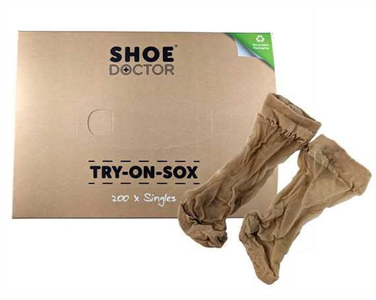 SHOE DOCTOR TRY ON ANKLE SOCKS x 100pr shoecare247