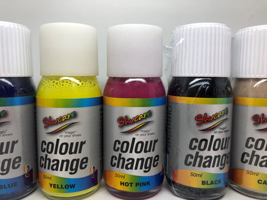 Shucare Shoe Paint with Brush for Leather & Synthetic Colour Change Shucare