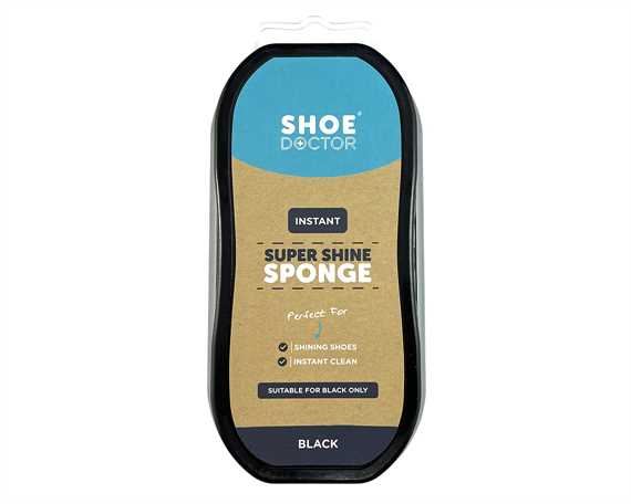 Shoe Doctor  Instant / Quick Super Shine - SPONGE PAD - No Polish No Liquid No Spray - Black or Neutral shoecare247