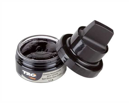 TRG Instant Shine Leather Cream with Sponge Applicator