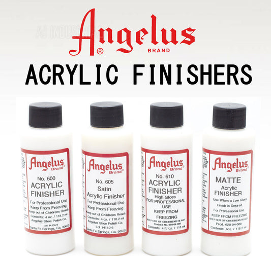 Angelus Shoe Polish - Our Acrylic Finishers have been tried and