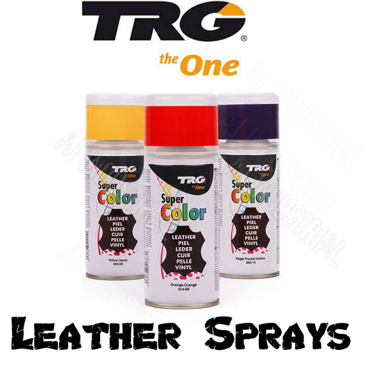 TRG LEATHER & SYNTHETIC COLOUR AEROSOL SPRAY 150ML shoecare247