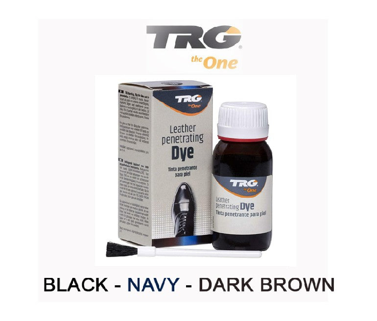 Dark Brown Easy Leather Dye Kit including Preparer by TRG the One