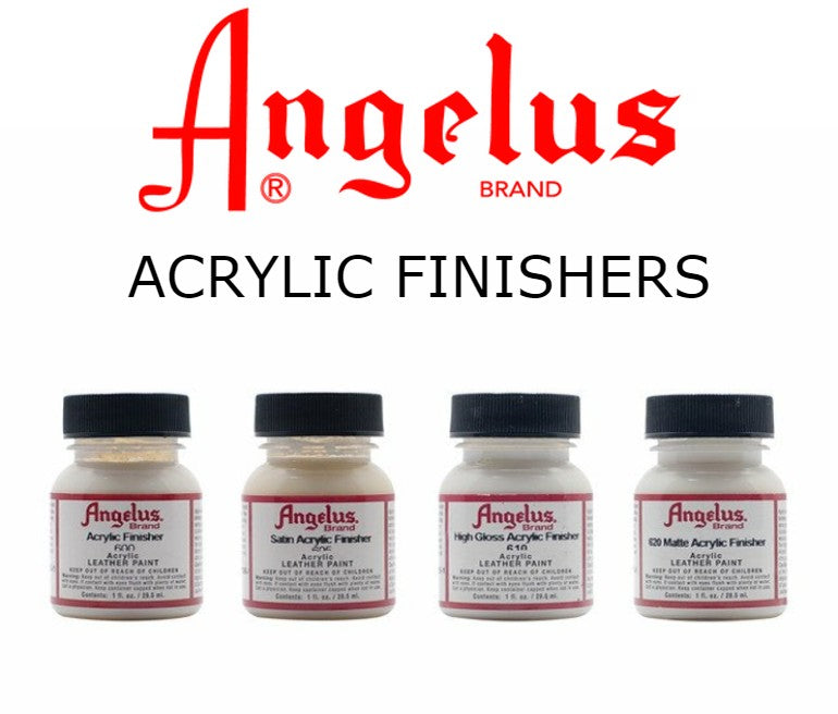 ANGELUS ACRYLIC FINISHERS For Use with Acrylic Paints - 29.5ml shoecare247