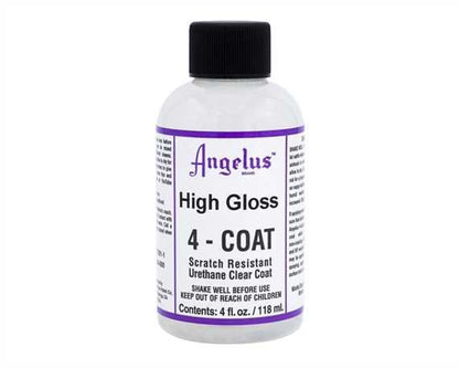 Angelus 4-Coat Leather Clear Coat Finisher 118ml – Scratch Resistant