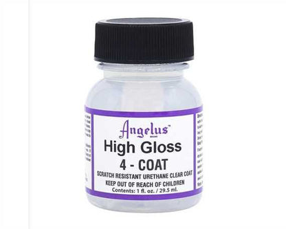 Angelus 4-Coat Leather Clear Coat Finisher 29.5ml Angelus