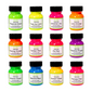 Angelus Neon Acrylic Leather Paint Kit – 12 Colours