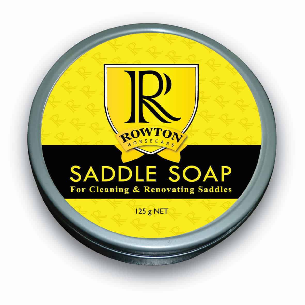 Rowton Saddle Soap for Cleaning & Renovating Leather 125g shoecare247