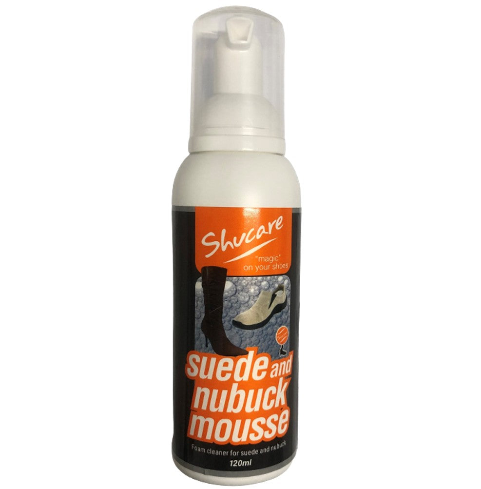 Shucare Suede & Nubuck Mousse A powerful cleaning mousse shoecare247