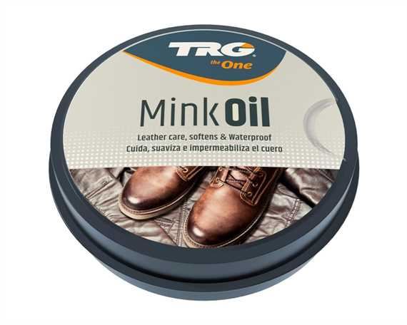 TRG GENUINE MINK OIL PASTE TIN 125ml TIN  WATERPROOFER / CONDITIONER shoecare247