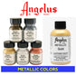 Angelus Metallic Acrylic Leather Paint 29.5ml – Colour Range