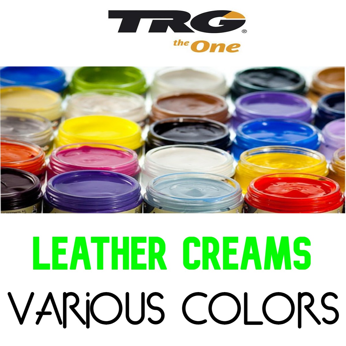 TRG LEATHER SHOE CREAMS - Various colors shoecare247