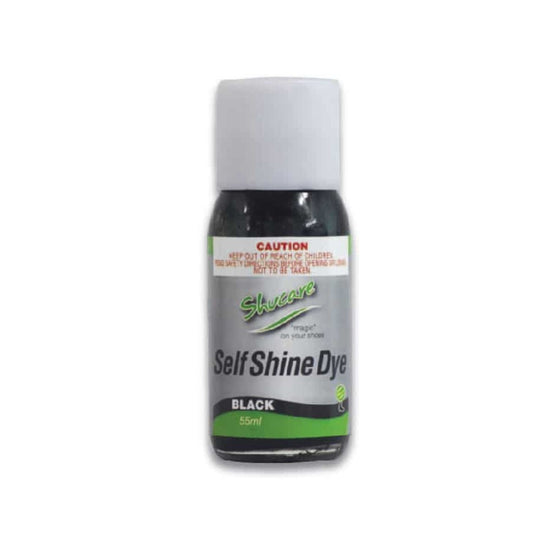 Shucare Selfshine Dye Black shoecare247